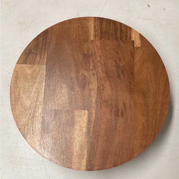 NEW! 11" Wooden Cake Stand, Hearth and Hand. Sturdy Country Table Display - Picture 3 of 6